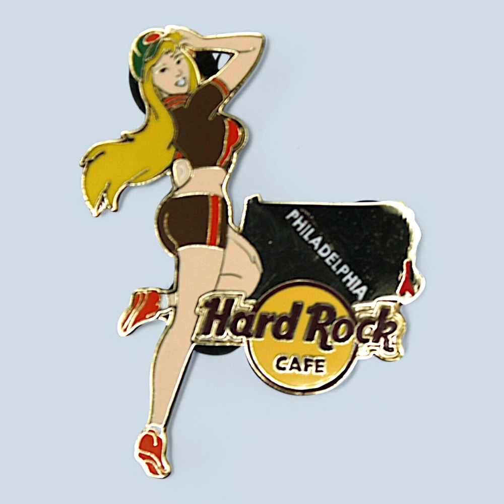 Hard Rock Pin Philadelphia Pennsylvania 2005 Fashion Statement Baseball Cap